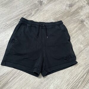 Nike Women's Small Black Sportswear Fleece Shorts